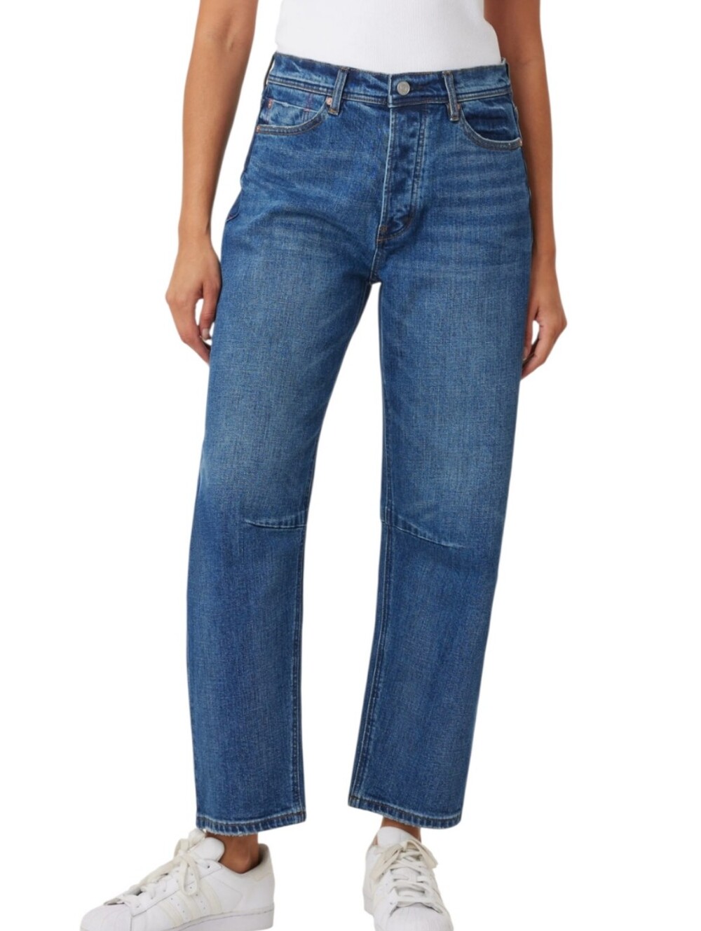 Scotch & Soda The Current High Waist Barrel Leg Jeans